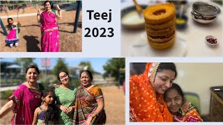 Teej 2023 In Chicago, US | Teej Pe Mummy Hui Emotional