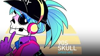 90s Skull [SPEEDART]