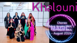 Khalouni - Line Dance - High Beginner - Choreo:Meri Anwar (INA) & Ein Merin (INA) - August 2024