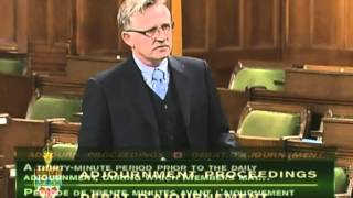 Gerald Keddy MP - Response to a Question from the NDP - March 18, 2013