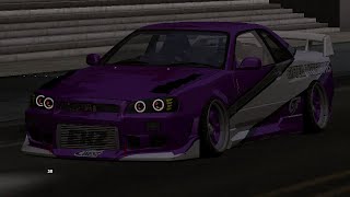 [RV] MOD NISSAN SKYLINE R34 C-WES R.K.4 GTA SAN ANDROID