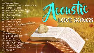 English Acoustic Love Songs 💔 Best Guitar Acoustic Cover Of Popular Songs Ever 💔 Sad Love Songs