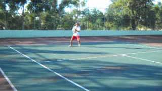 Tenis la Romana Wondy practica polideportivo dic 2015