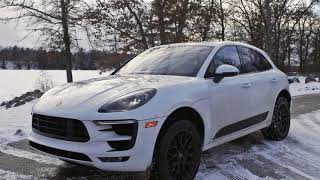 The Porsche Macan GTS is a great way to get to a winter rally