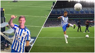 Se entregan aficionados de #Rayados a #SergioCanales ex del #betis / 26 de julio de 2023