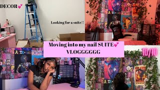 MOVING INTO MY NAIL SUITE: See what's new in my nail room!