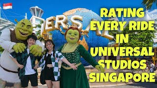 WE RODE ALL ROLLER COASTERS IN UNIVERSAL STUDIOS SINGAPORE!! 🇸🇬