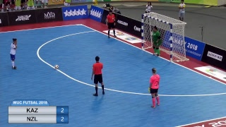 WUC FUTSAL 2018 KAZ - NZL  (ALMATY ARENA)