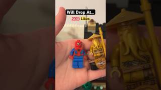 Will Drop At… #lego #ninjago #marvel #shorts #subscribe #comment #spiderman #viral #giraffe