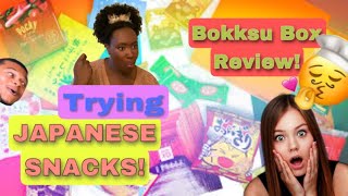 Trying Japanese Snacks