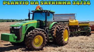 PLANTIO DE MILHO SAFRINHA 2024 COMEÇOU 💪🏼🌽🙏🏼!!