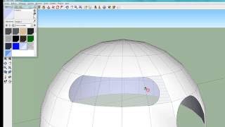 sketchup tracer une sphère et la modifier