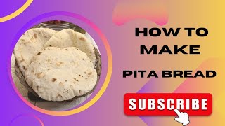 How To Make Pita Bread at home |Pita Bread Banane Ki Recipe |Easy Recipe in Urdu and Hindi by Rahat