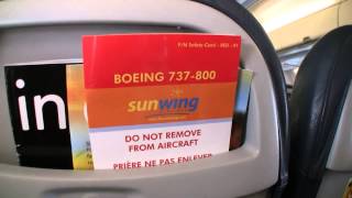 Thomson Airways/Sunwing - B737-800 - Belfast Intl to Palma - C-FLZR