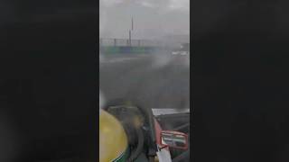 F1 SENNA última volta da prova sem combustível ⛽ e pista molhada 🏁