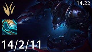 Nocturne Jungle vs Skarner - EUW Master | Patch 14.22