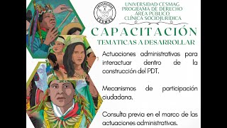 Capacitación Cabildos