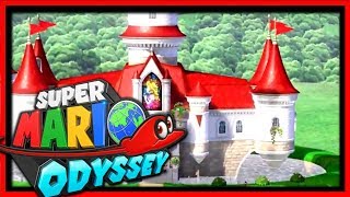 Princess Peach's Castle in SUPER MARIO ODYSSEY