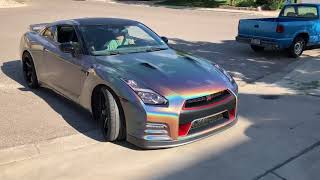 GTR wrapped in 3M 1080 psychedelic flip