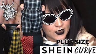 HUGE Plus Size SHEIN Haul | Alternative/Goth/Punk/Egirl Fashion | ChantaalLouise