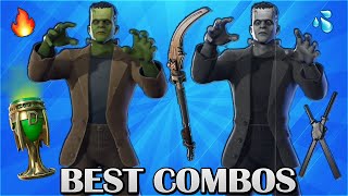 10 BEST FRANKENSTEIN COMBOS YOU MUST TRY! (Fortnite Frankenstein Skin Combos For Both Edit Styles)