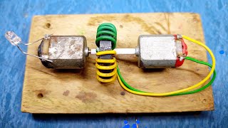 How To Make A Free Energy Generator From A Mini DC Motor