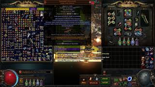 Path of Exile 3.21 - 19 Divine and 16.666% chance to hit max roll, Cursed Hideout with 3 Streak 19%