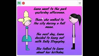 Sally Stageplay's Poem About Luna