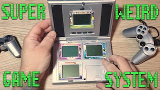 Wackyware: Super WEIRD Video Game Console: 4-in-1 Game Player YX-2009