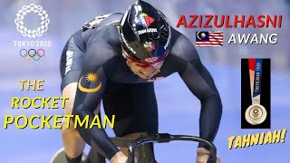 Azizulhasni Awang Brings Home A Silver In Men's Keirin Final in Tokyo Olympics