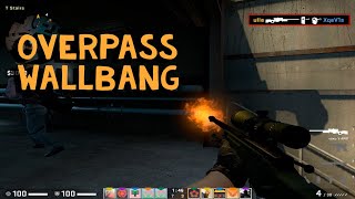 T spawn wallbang on overpass