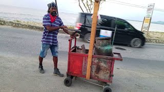 The Hardworking PEANUT MAN Of Negril, Jamaica // JAMAICAN Streetfood