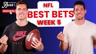 🏈 Aces NFL Show 🤑 Week 5 Best Bets!