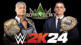 WWE 2K24 LIVE Crowne Jewel Special