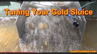 Sluice Mats - Tuning Your Gold Sluice and Gold Dredge