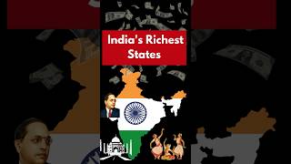 Top 10 Richest States in India 🇮🇳 2023 : Per GDP #shorts #shortsvideo #viral #state