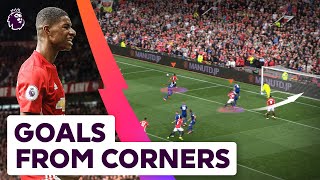 The Best Corner Goals | FT Marcus Rashford, Trossard and MORE!