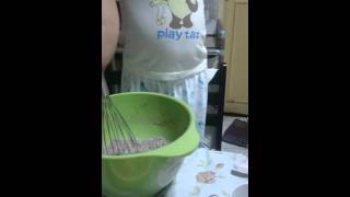 Awesome kiddo baking