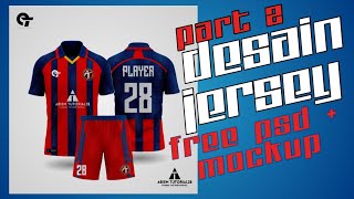 Full Tutorial Design Jersey Mockup Futsal In Android | Mockup Jersey Ibis Pain x Gampang Banget