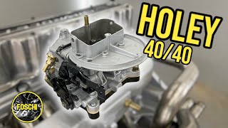 INSTALÉ un HOLEY 40/40 en el motor de la CHEVY / Restauración CHEVY SS COUPÉ - FOSCHI