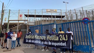 Vidéo-À Melilla, une marche pour la justice aux Exilés