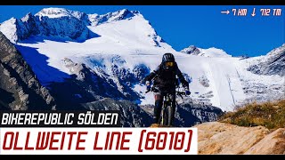 🌋 Bikerepublick Sölden - Endurotrail - Flowtrail - Ollweite Line (rot) - MTB-Trail - Österreich