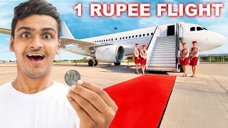 I booked a flight with 1 Rupee!