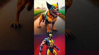 SUPERHEROS ZOMBIE DOG🧟🐶-ALL CHARACTERS(MARVEL & DC)2024#spiderman#avengers#shorts#ytshorts#dc