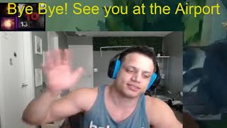 See you on SPIRIT AIRLINES!! Tyler1 says bye to Fnatic