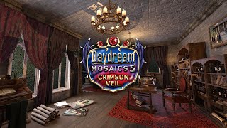 Daydream Mosaics 5 - Crimson Veil - Puzzle Games - iWin