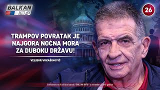 INTERVJU: Velibor Vukašinović – Trampov povratak je najgora noćna mora za duboku državu (12.11.2024)