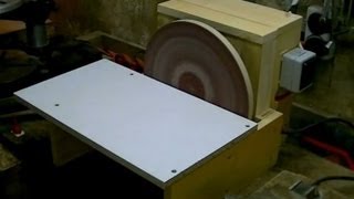 Building a Disc Sander (cheap and simple)