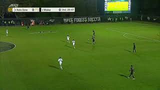 Liam O'Gara 2023 NCAA Soccer Highlights (Wake Forest)