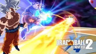 MUI Goku Divine Kamehameha VS Ultimate Attacks - Dragon Ball Xenoverse 2 DLC 11